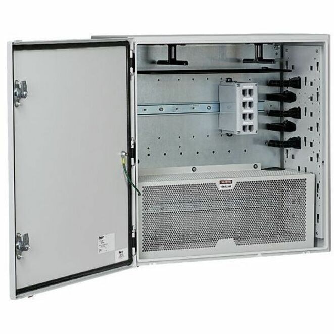 Panduit Industrial Network Zone Enclosure, 24" x 24" , Mild Steel, 1Switch