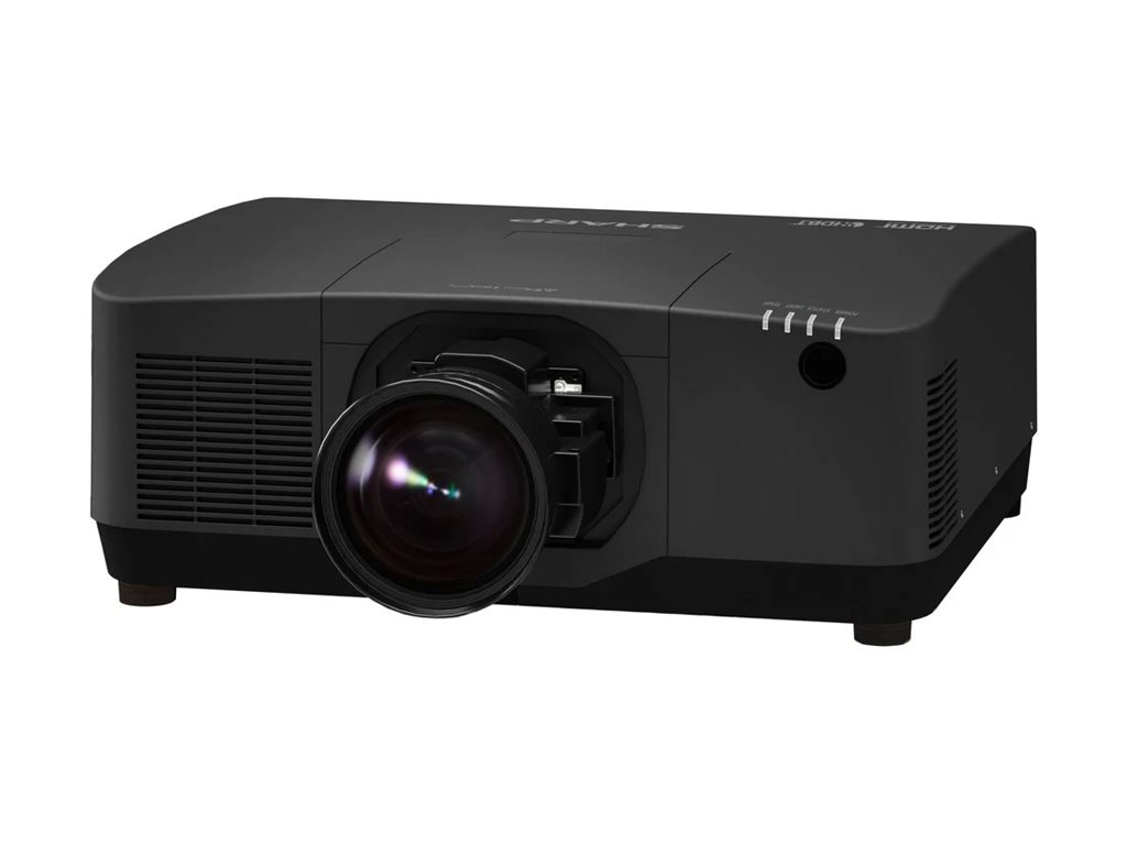 Sharp XP-A155U-B - 3LCD projector - no lens - LAN - black