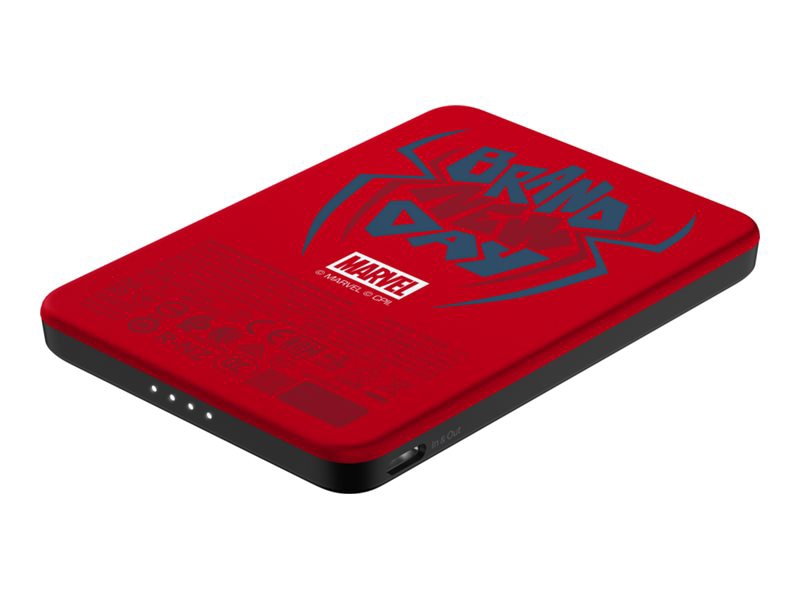 Belkin BoostCharge - Spider-Man: Brand New Day - wireless power bank - slim