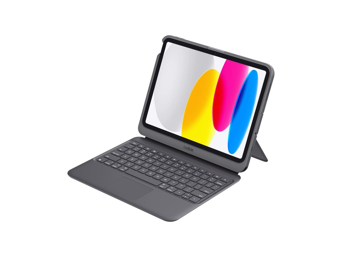 Belkin Rugged Wired USB-C Keyboard Case w/ Display Hub for iPad - Full Size