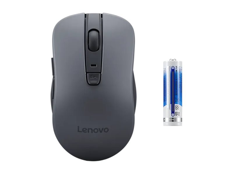 Lenovo WL310 - mouse - silent - Bluetooth 5.0 - gray