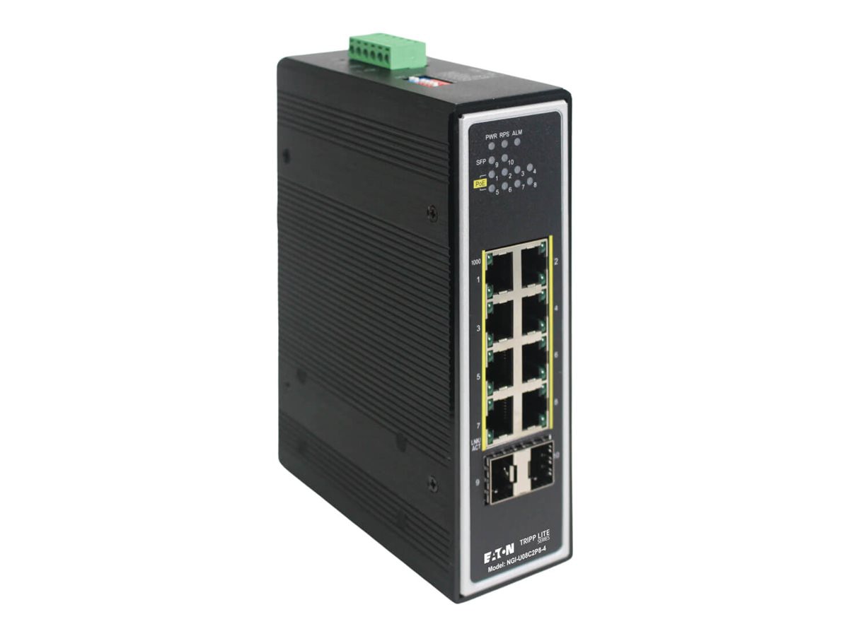 Eaton Tripp Lite series - switch - industrial, -40°C to 75°C - 8 ports - un