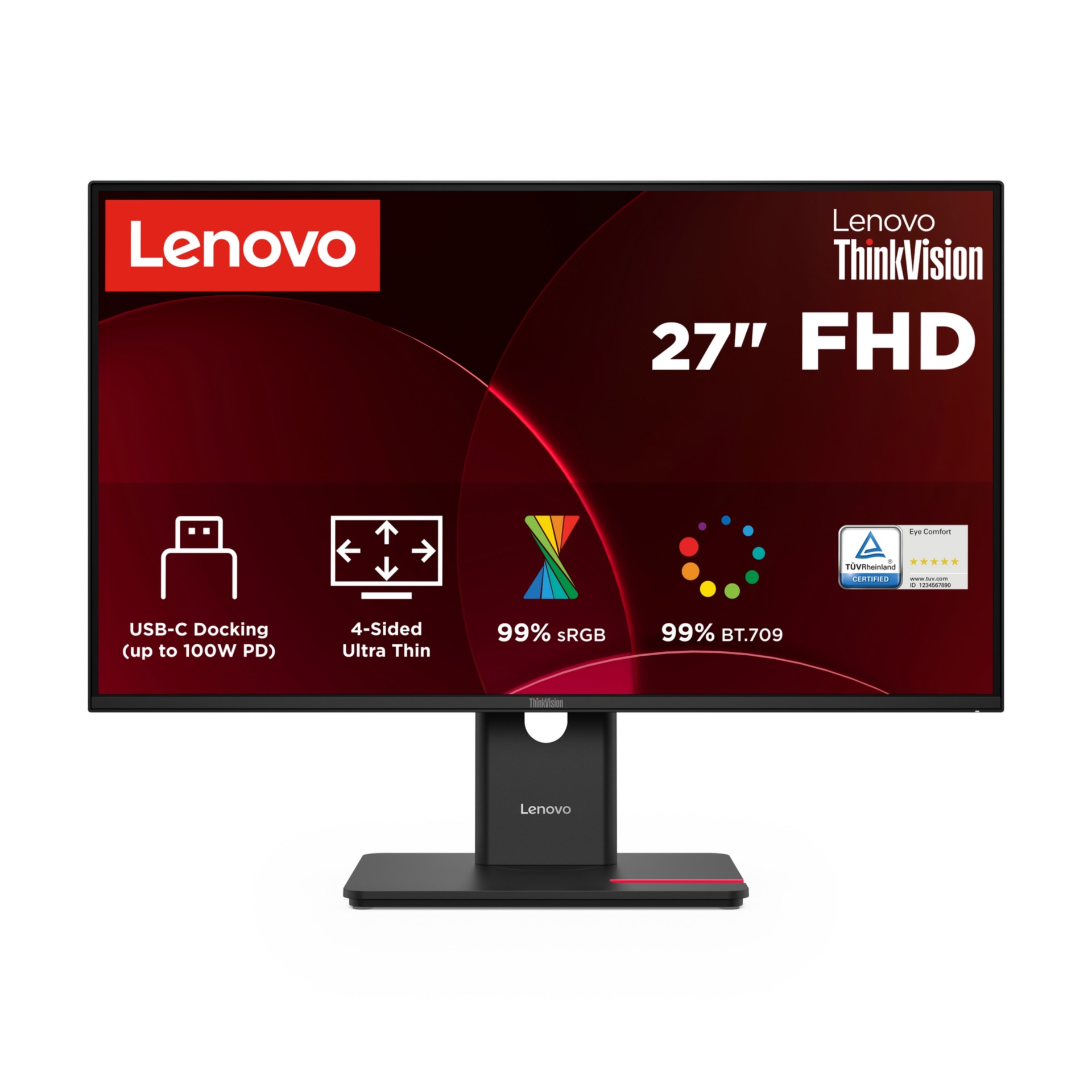 Lenovo ThinkVision T27D-40 27" Monitor