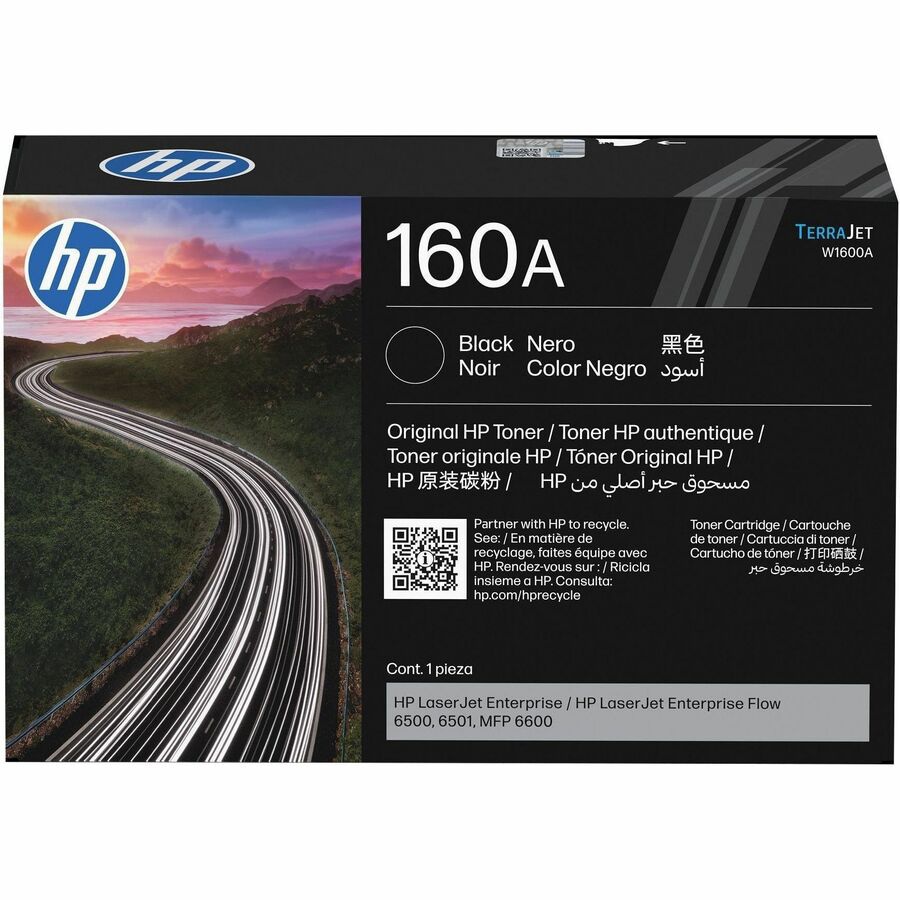 HP 160A Original Standard Yield Laser Toner Cartridge - Black - 1 / Box