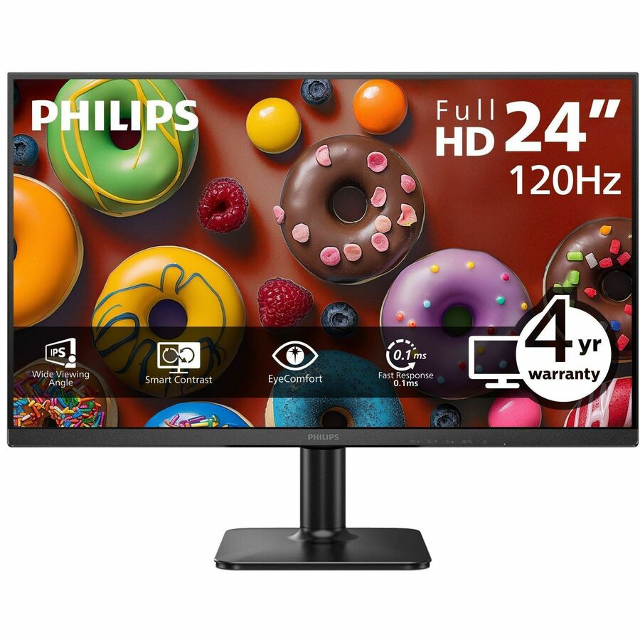 Philips 24E2N2100S 24" Class Full HD LED Monitor - 16:9 - Textured Black