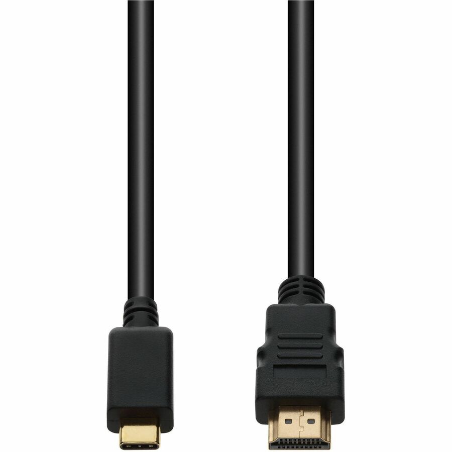 Proline 6ft USB C 3.1 (Male) to HDMI (Male) Black Adapter Cable, 4K 30Hz