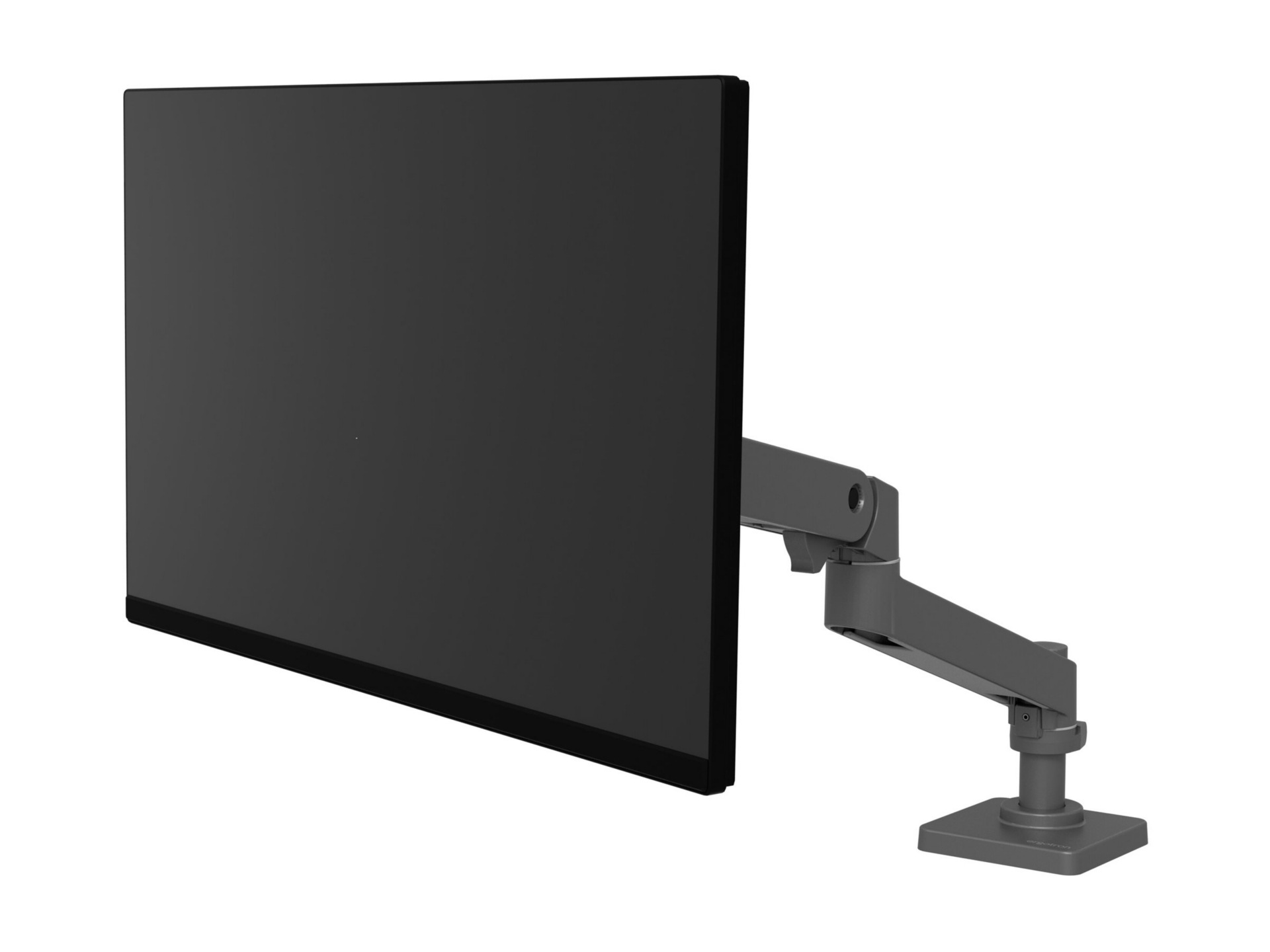 Ergotron LX Pro mounting kit - modular - for LCD display - with low-profile C-clamp - black