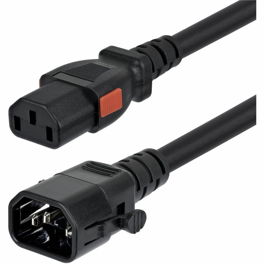 StarTech 10ft (3m) Heavy Duty Power Extension Cord, Locking C14 to Locking