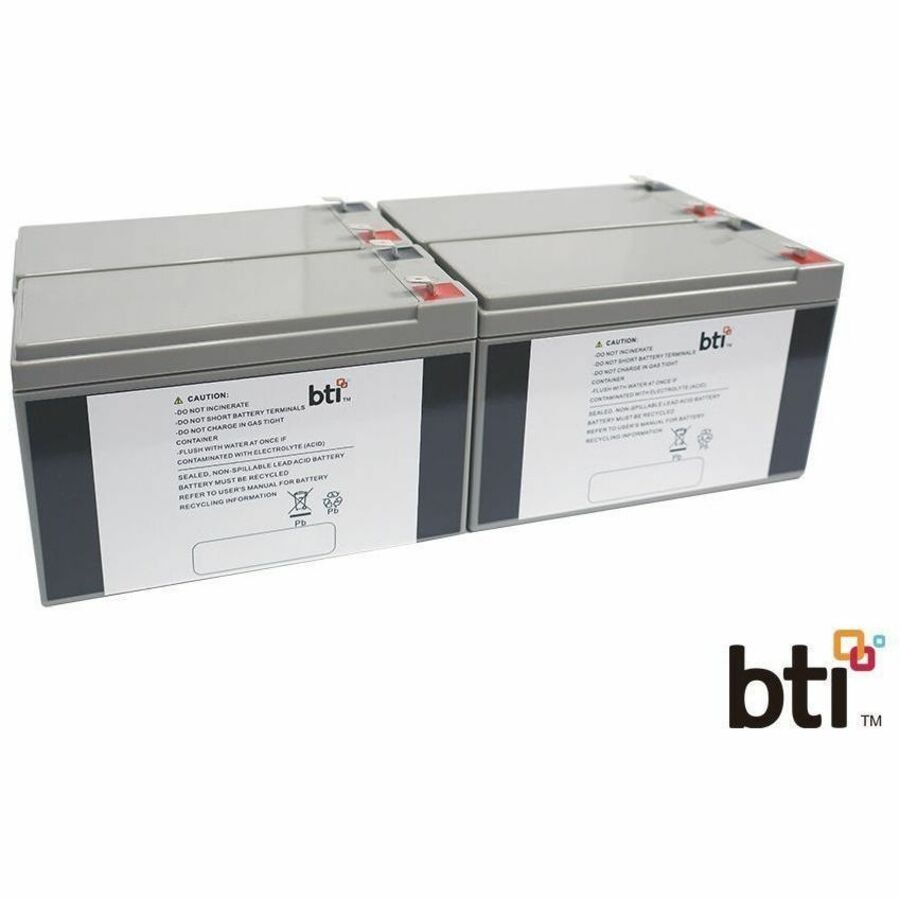 BTI 12V9AH-T2-BATT-PK4-BTI 12V 9AH 1-CELL T2/F2 SEALED LEAD ACID BATTRY (PA