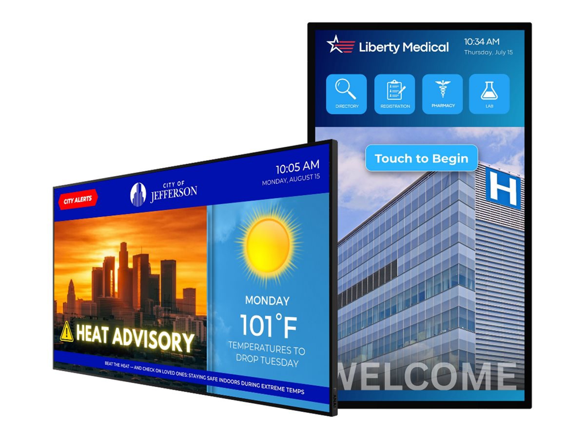 Planar URP982-ERO-T UltraRes P Series - 98" LED-backlit LCD display - 4K -