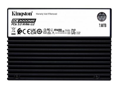 Kingston DC3000ME - SSD - 7.68 TB - U.2 PCIe 5.0 x4 (NVMe)