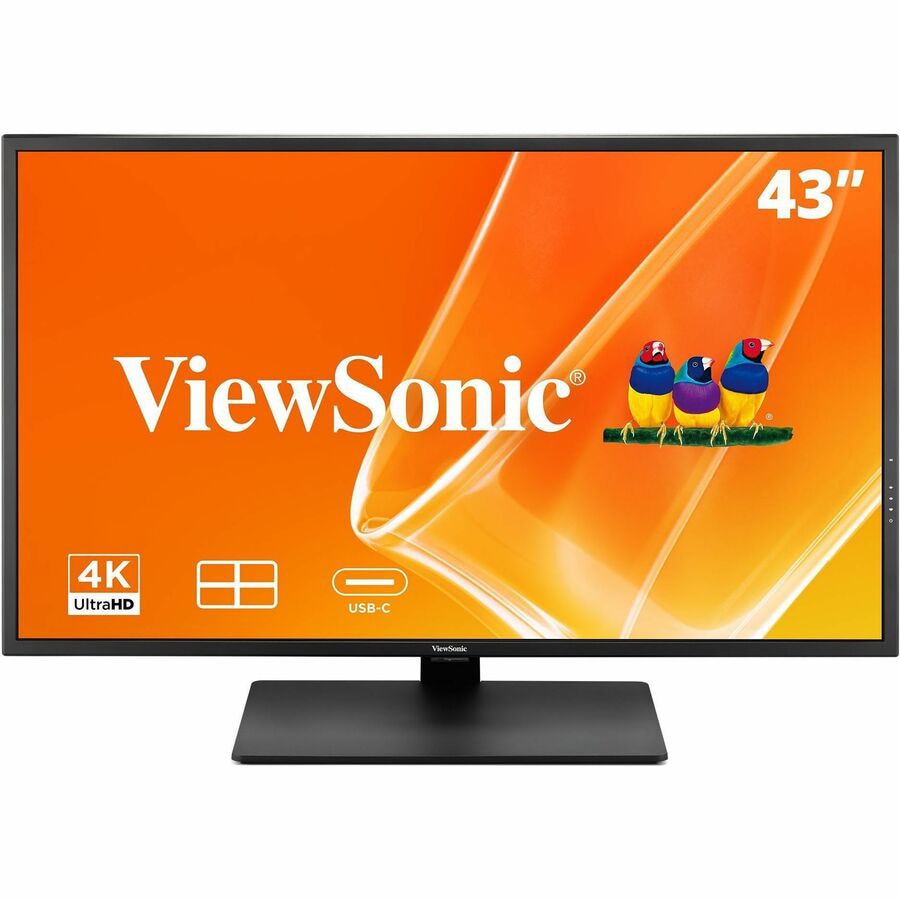 ViewSonic VX4381U-4K 43" Class 4K UHD LED Monitor - 16:9