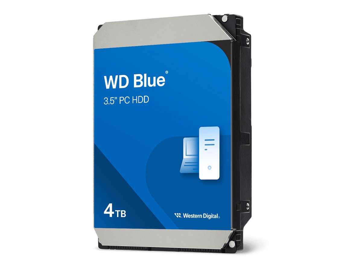 WD Blue - hard drive - 4 TB - SATA 6Gb/s