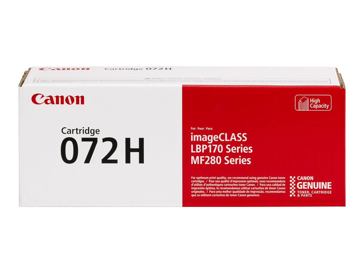 Canon 072 H - High Capacity - black - original - toner cartridge
