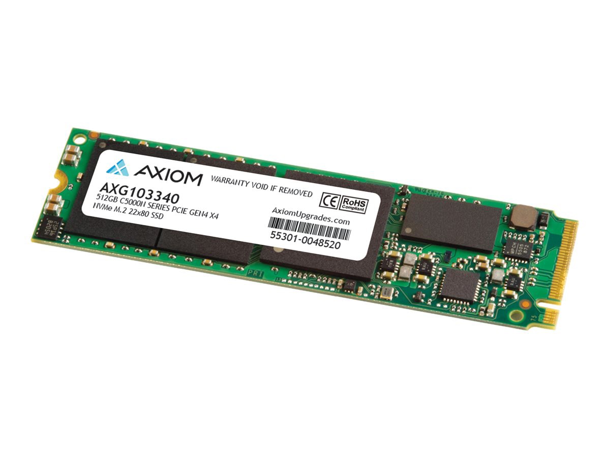 Axiom C5000n Series - SSD - 512 GB - PCIe 4.0 x4 (NVMe) - TAA Compliant