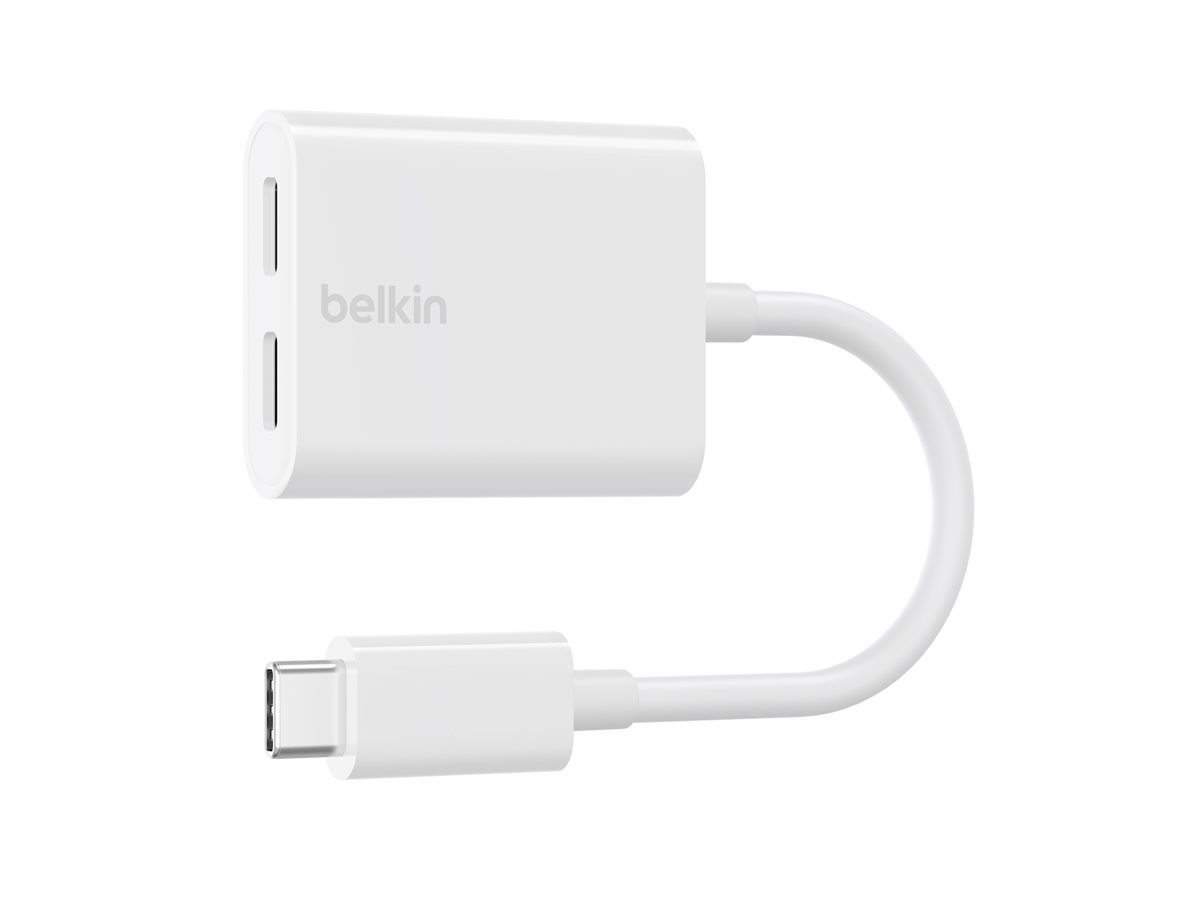 Belkin Connect Audio + Charge - USB-C to USB-C headphone / charging adapter