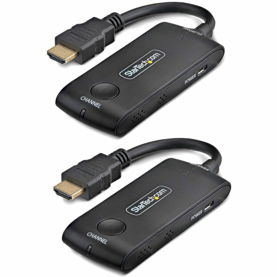 Startech Wireless HDMI Extender 4K 60Hz, 65ft Range, USB Powered, Plug-and-