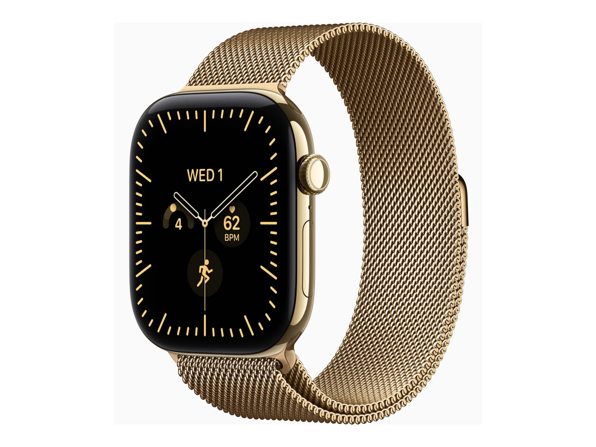 Apple Watch Series 12 - GPS + Cellular - 46mm - Radiant Gold Titanium Case