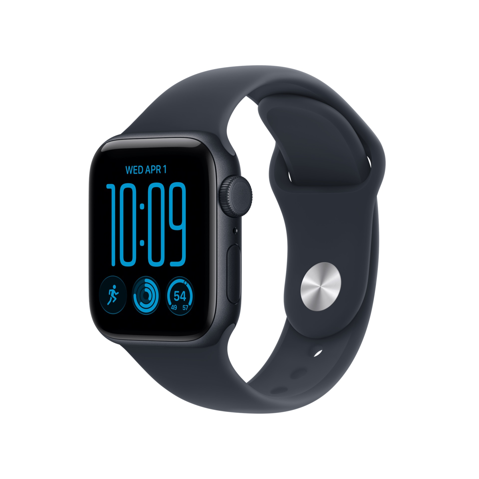 Apple Watch SE 3 - GPS + Cellular - 40mm - Midnight Aluminum Case with Navy