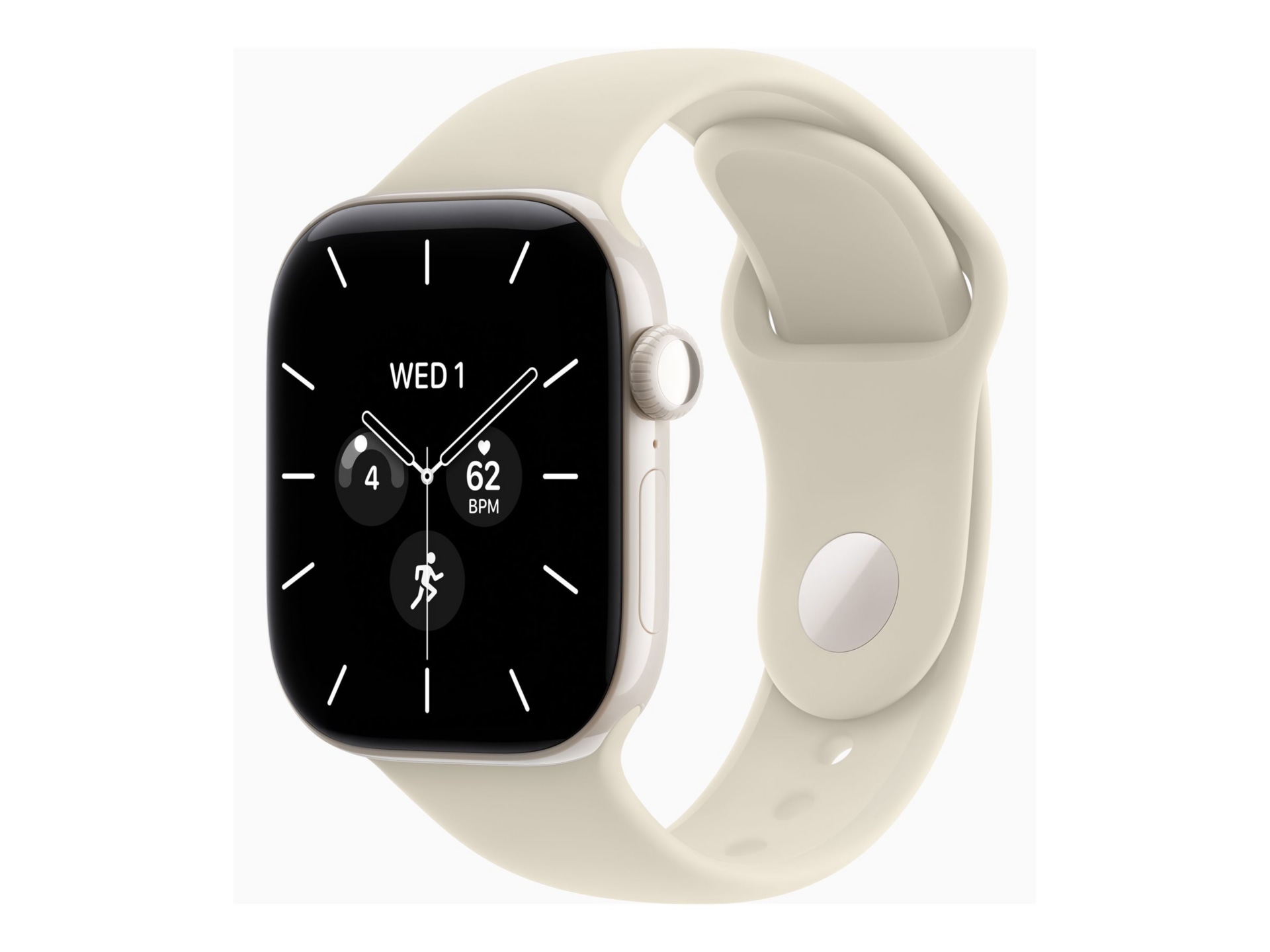Apple Watch Series 12 - GPS + Cellular - 42mm - Pearl White Ceramic Case wi