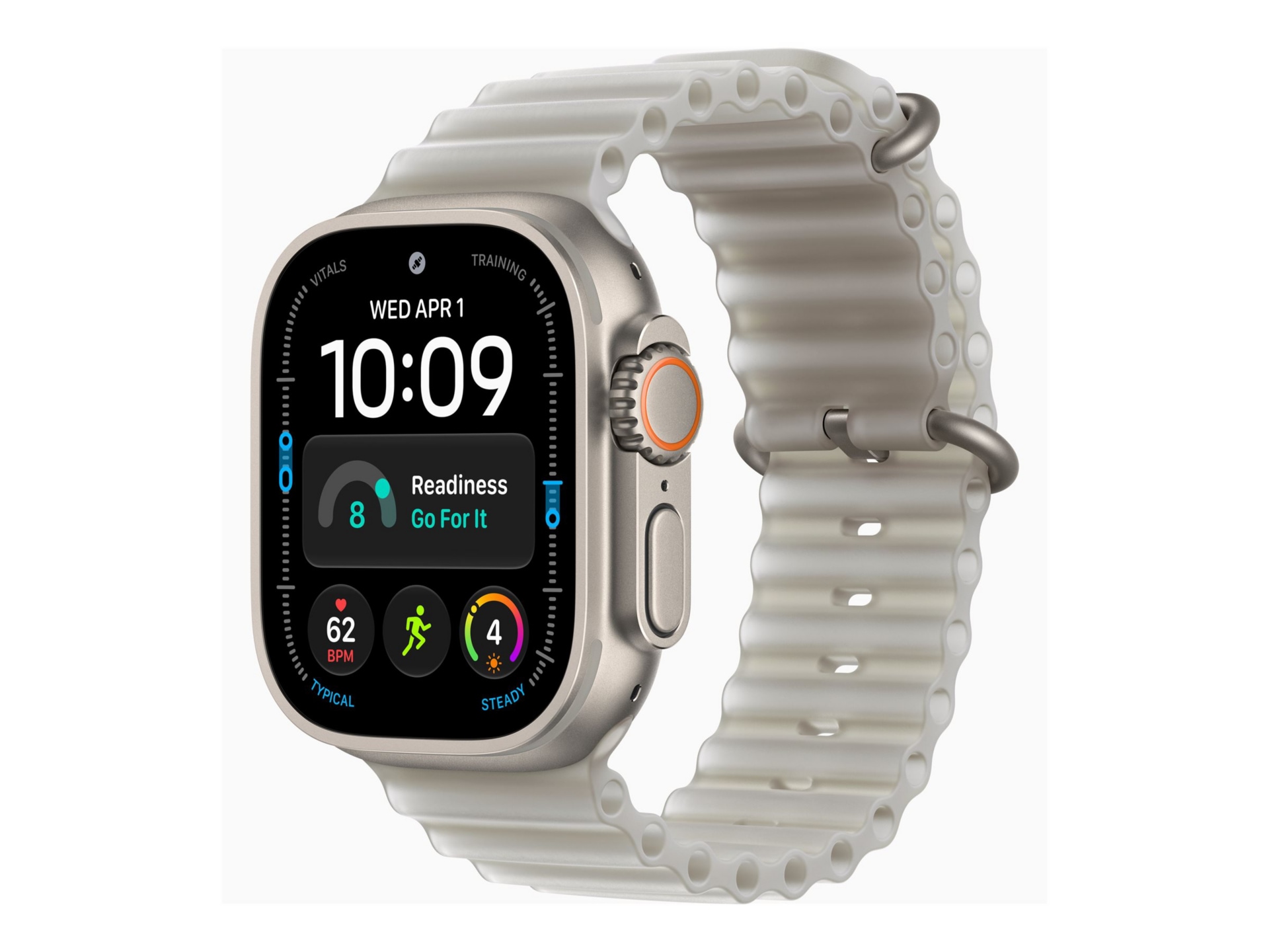 Apple Watch Ultra 4 - GPS + Cellular - 49mm - Natural Titanium Case with Tr