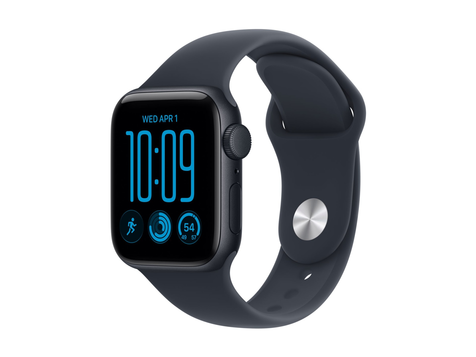 Apple Watch SE 3 - GPS - 40mm - Midnight Aluminum Case with Navy Blue Sport