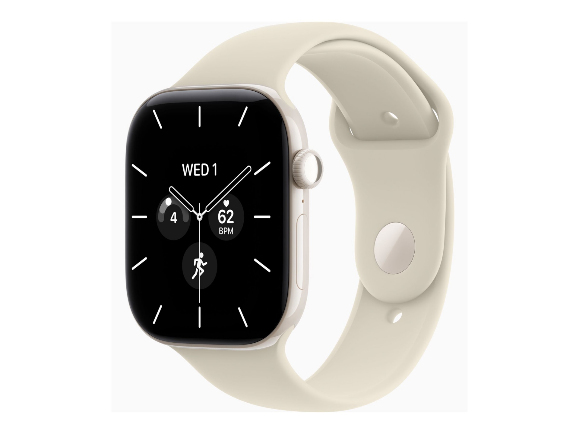 Apple Watch Series 12 - GPS + Cellular - 46mm - Pearl White Ceramic Case wi