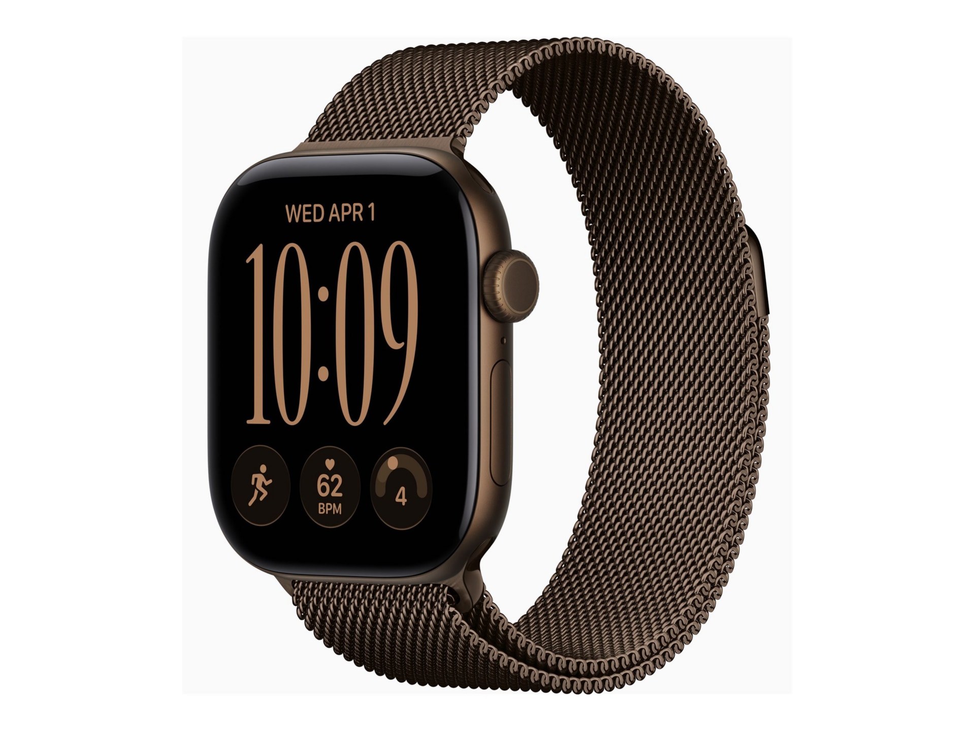 Apple Watch Series 12 - GPS + Cellular - 42mm - Dark Bronze Aluminum Case w