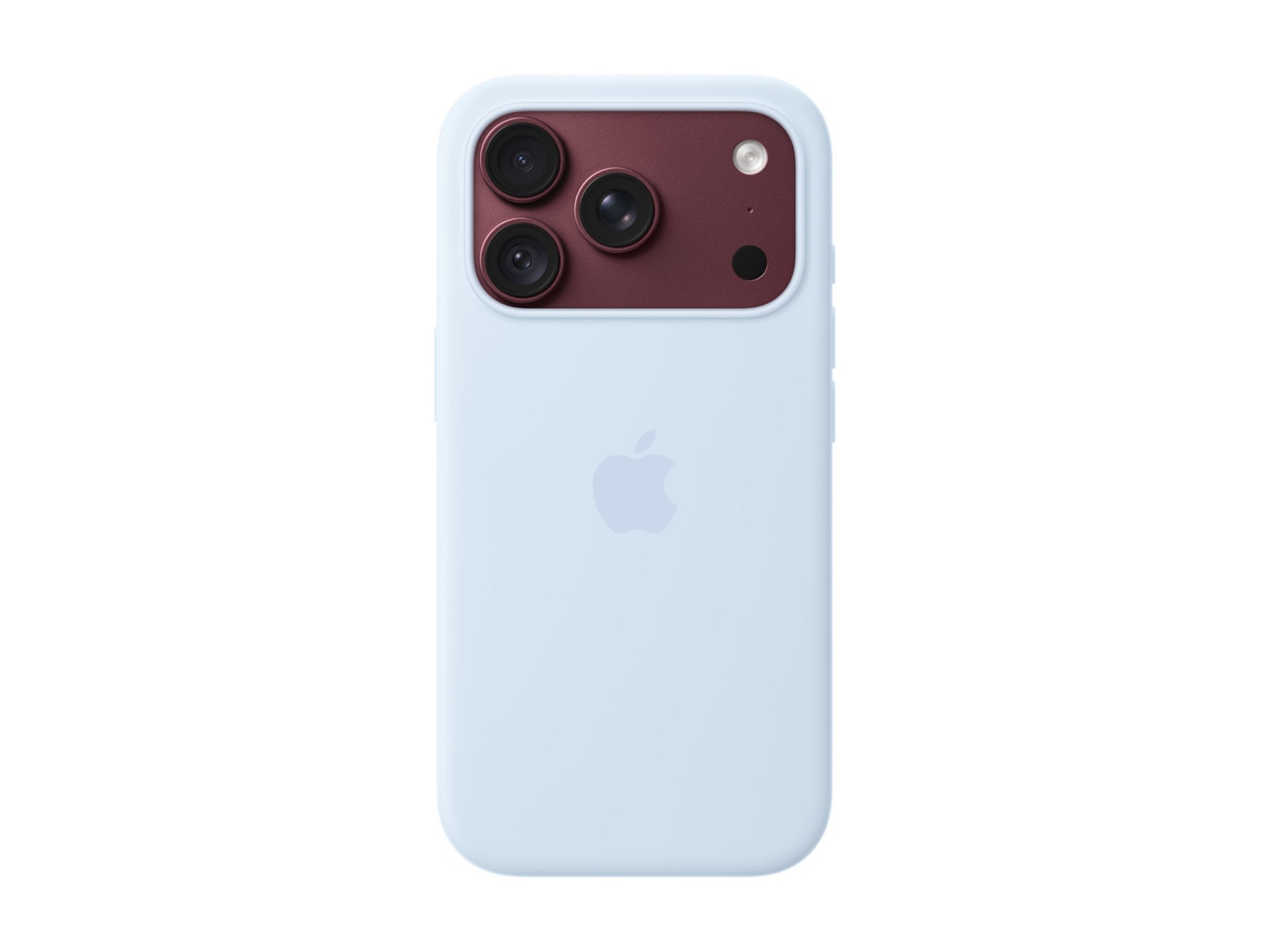 iPhone 18 Pro Silicone Case with MagSafe – Crisp Blue
