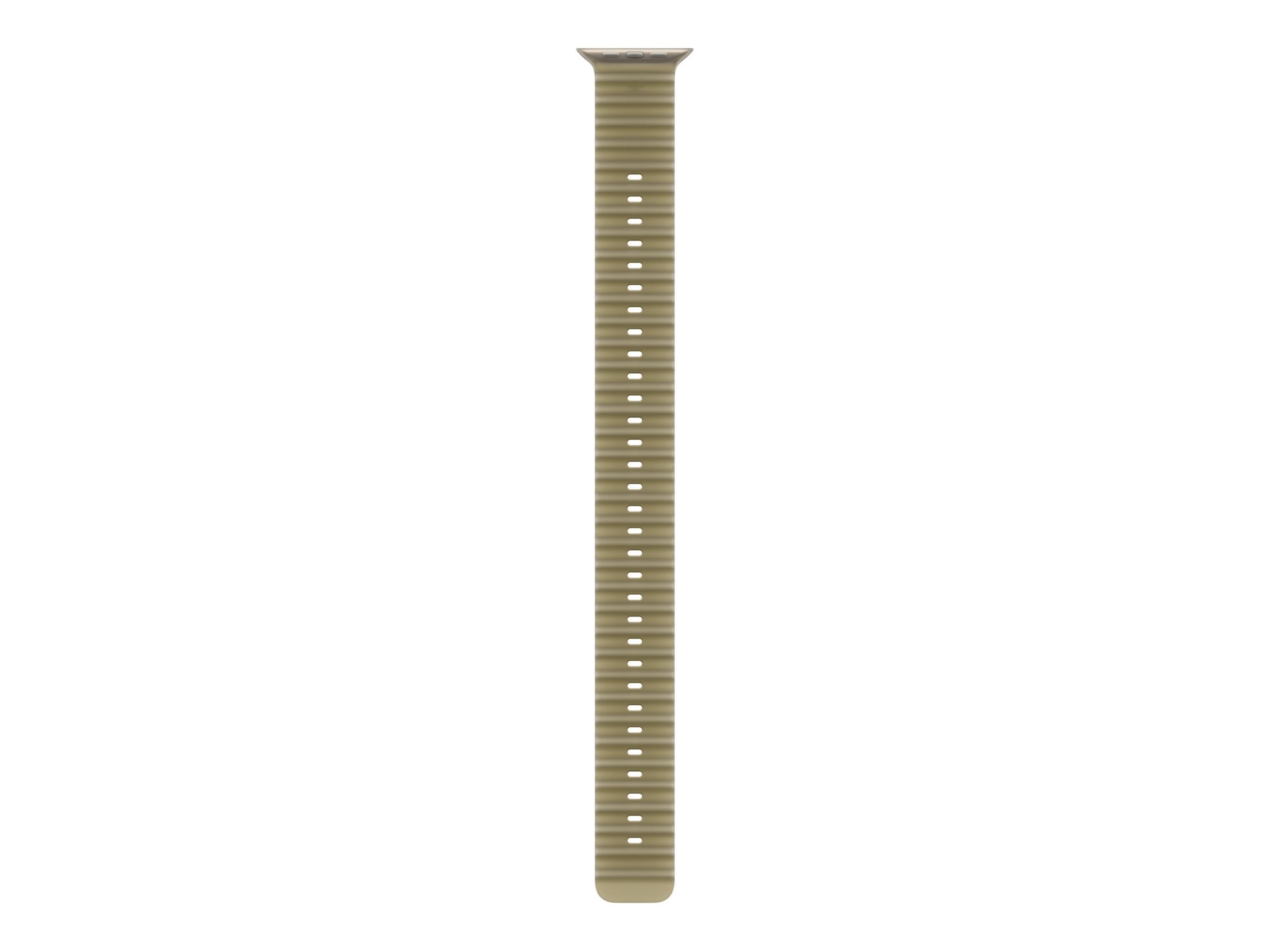 Apple - watch band extension for smart watch - 49 mm, natural titanium fini