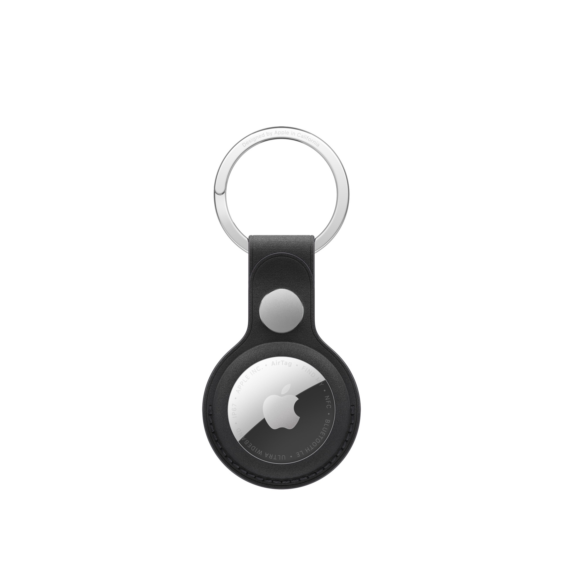 Apple AirTag FineWoven Key Ring – Black