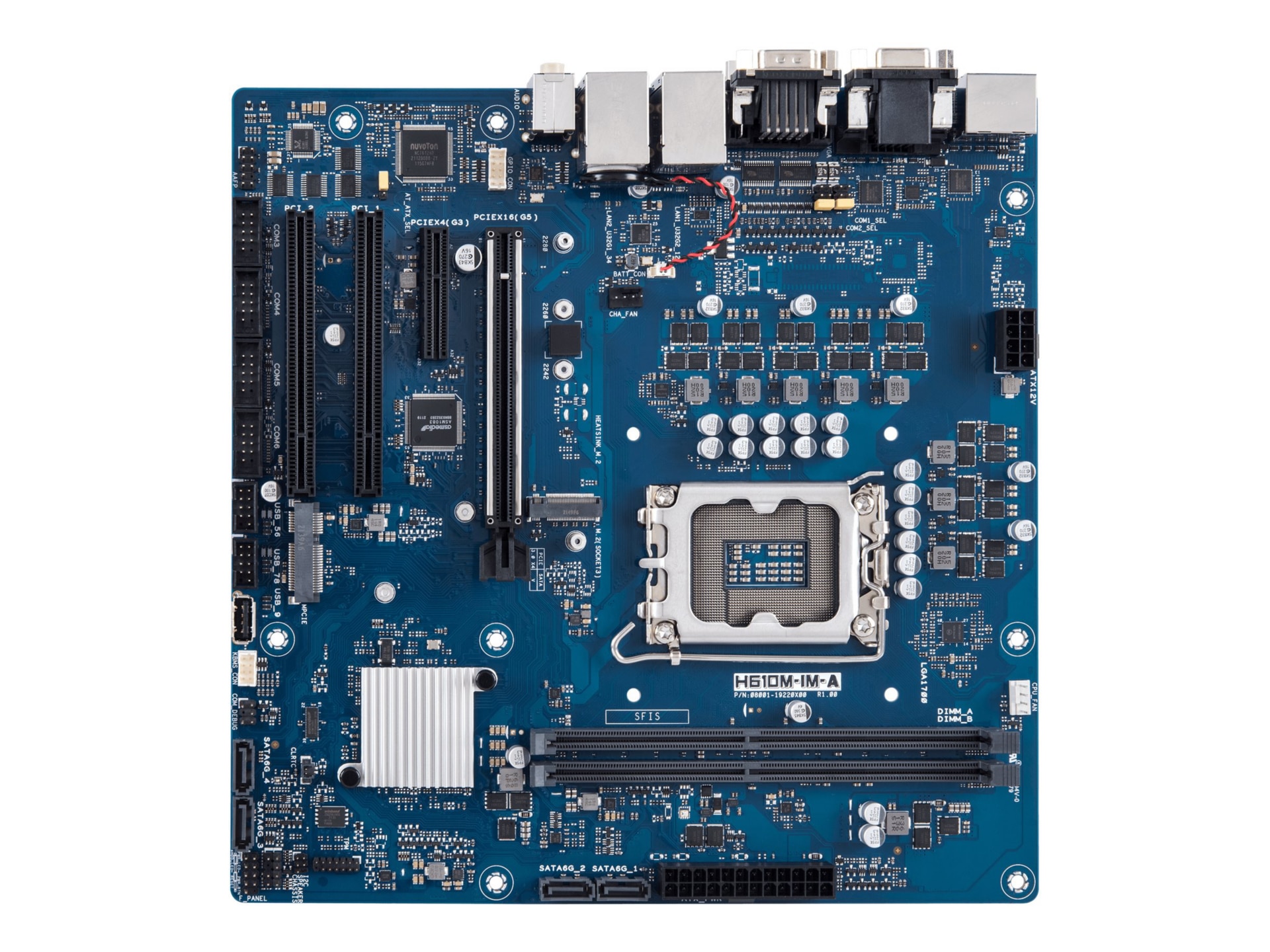 ASUS H610M-IM-A - motherboard - micro ATX - LGA1700 Socket - H610