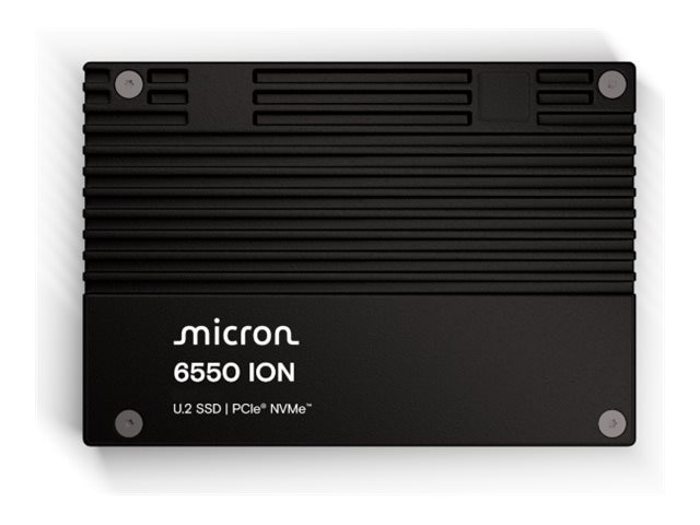Micron 6550 ION - SSD - Enterprise - 61.44 TB - U.2 PCIe 5.0 x4 (NVMe) - TA