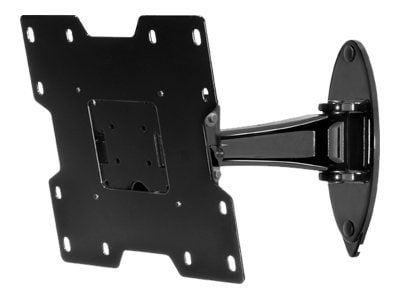 Peerless SmartMount Pivot Wall Arm mounting kit - for LCD TV - black