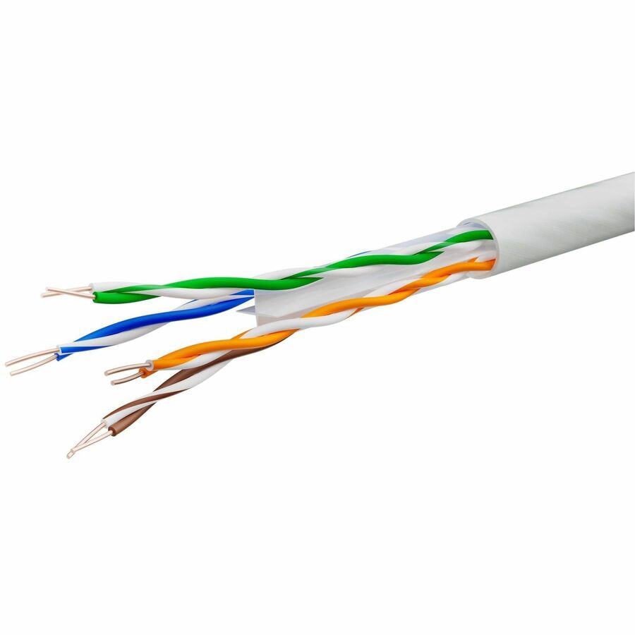 StarTech Bulk Cat6 Ethernet Cable, 1000ft, CMR Riser, UTP, 23AWG Bare Coppe