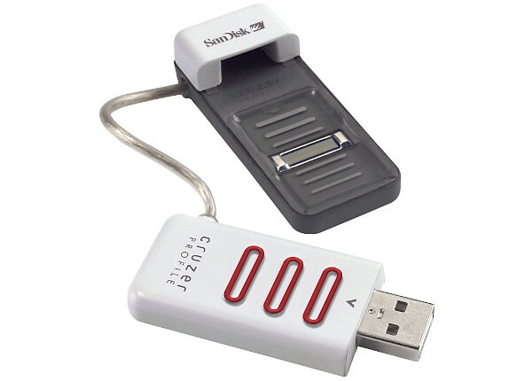 SanDisk Cruzer Profile - USB flash drive (biometric) - 512 MB