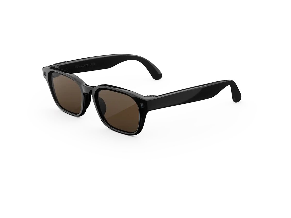 Meta Adventurer smart glasses - 32 GB - classic black, brown
