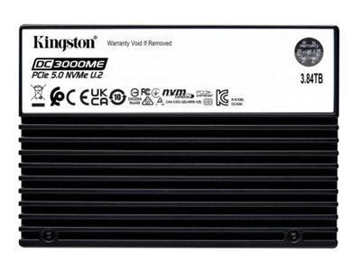 Kingston DC3000ME - SSD - 3.84 TB - U.2 PCIe 5.0 x4 (NVMe)