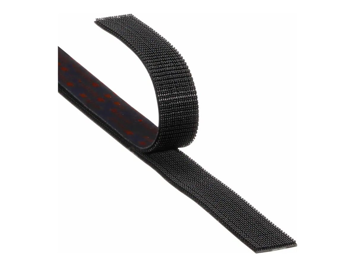 3M Dual Lock SJ3551CF - self-adhesive reclosable fastener - black - polypro