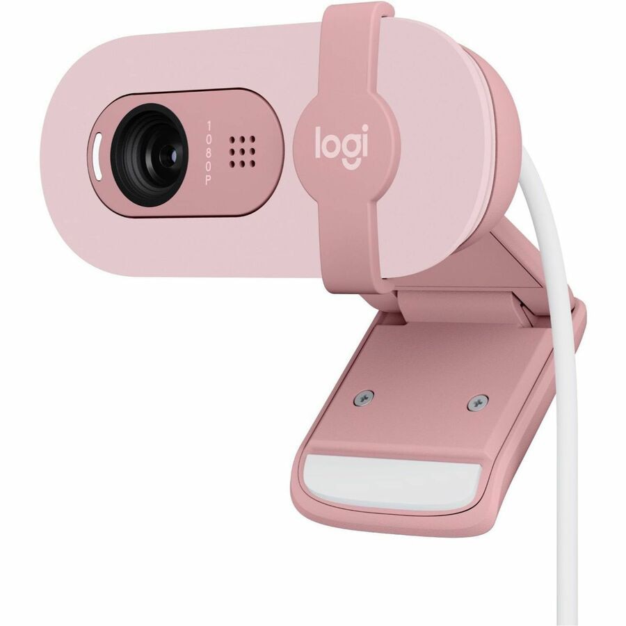 Logitech Brio 100 Full HD Webcam for Meetings and Streaming, Auto-Light Bal