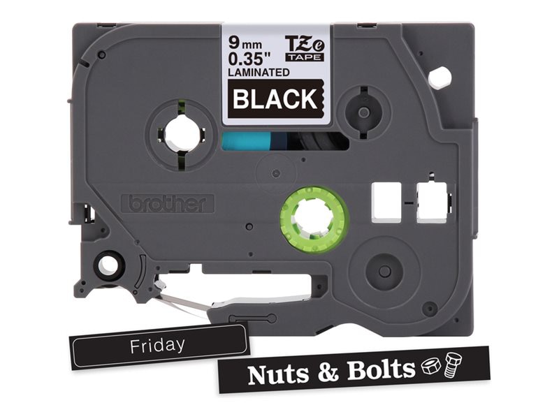 Brother TZe-325 - laminated tape - 1 cassette(s) - Roll (0.9 cm x 8 m)