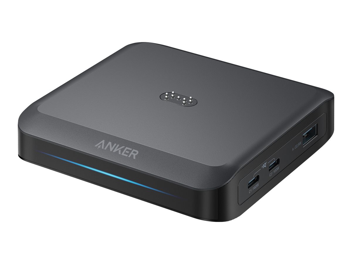 Anker Prime charging stand - 2 x USB-C, USB, Pogo - 150 watt