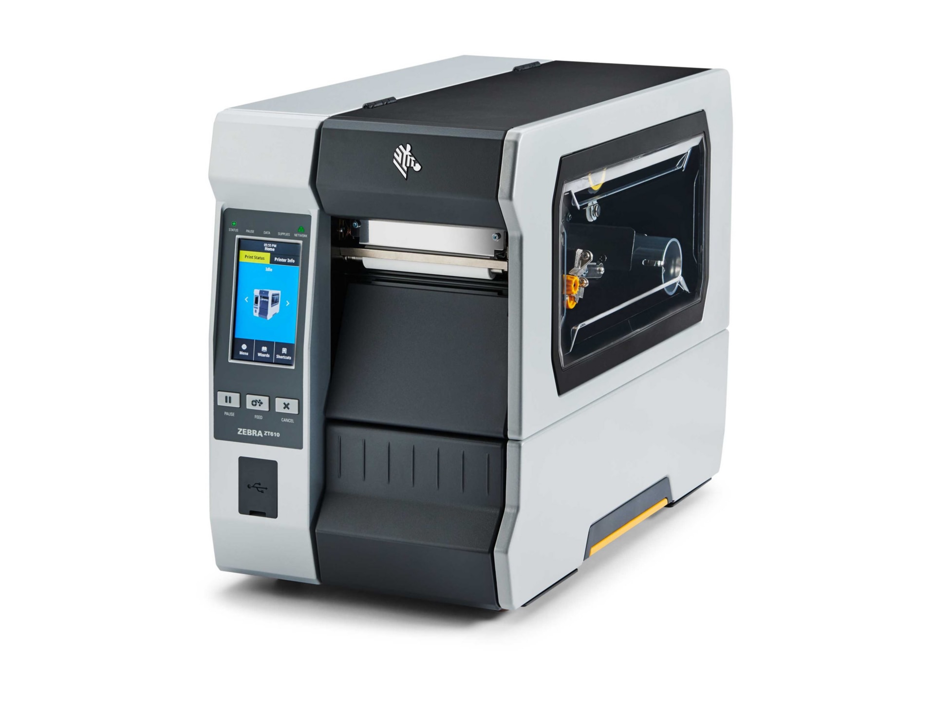 Zebra ZT6 Series ZT610 - label printer - B/W - direct thermal / thermal tra