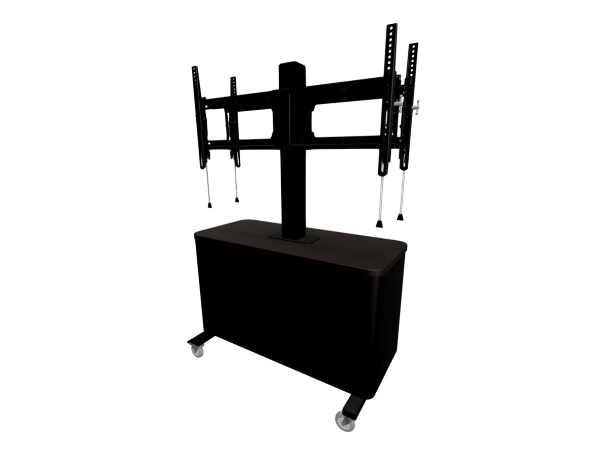 Spectrum Console Gaming Hub Duo cart - for TV / game console - black - TAA
