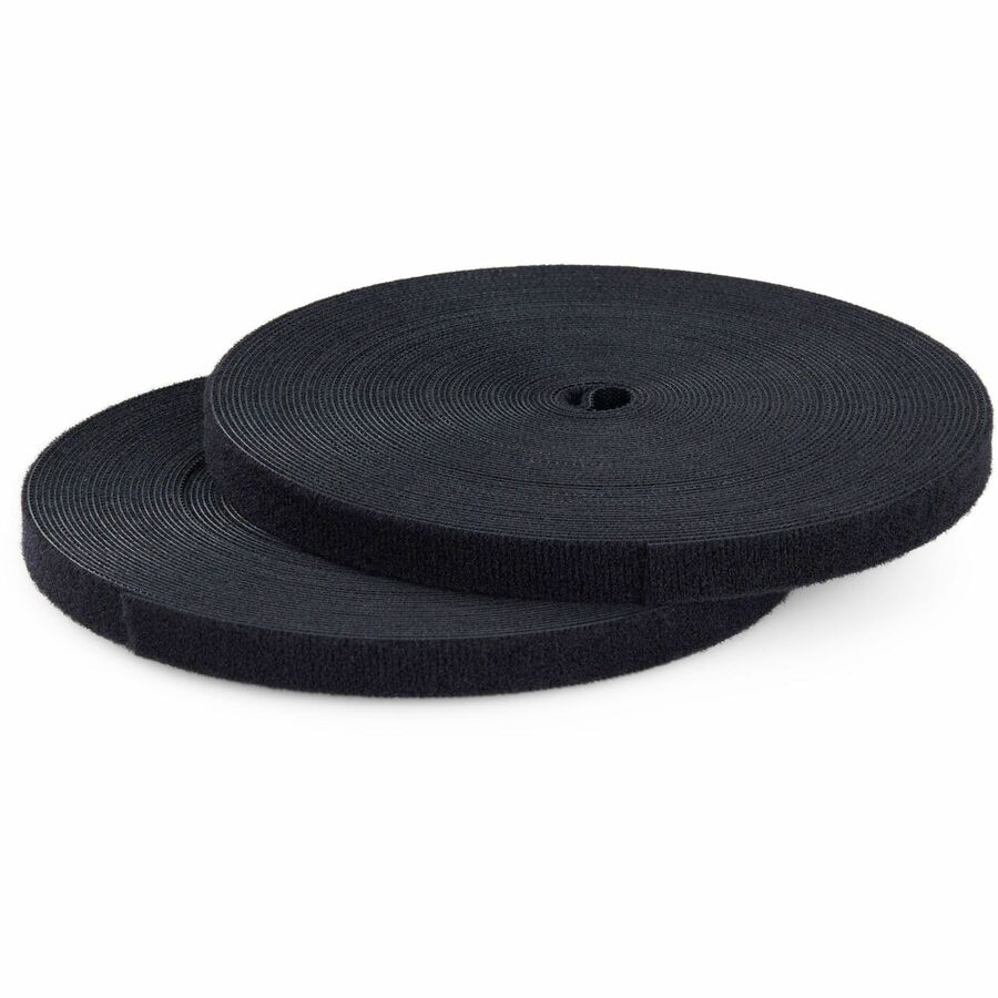 StarTech 25ft (7.6m) Hook and Loop Roll, 0.5in (1.2cm) Wide, Cut-to-Size, R