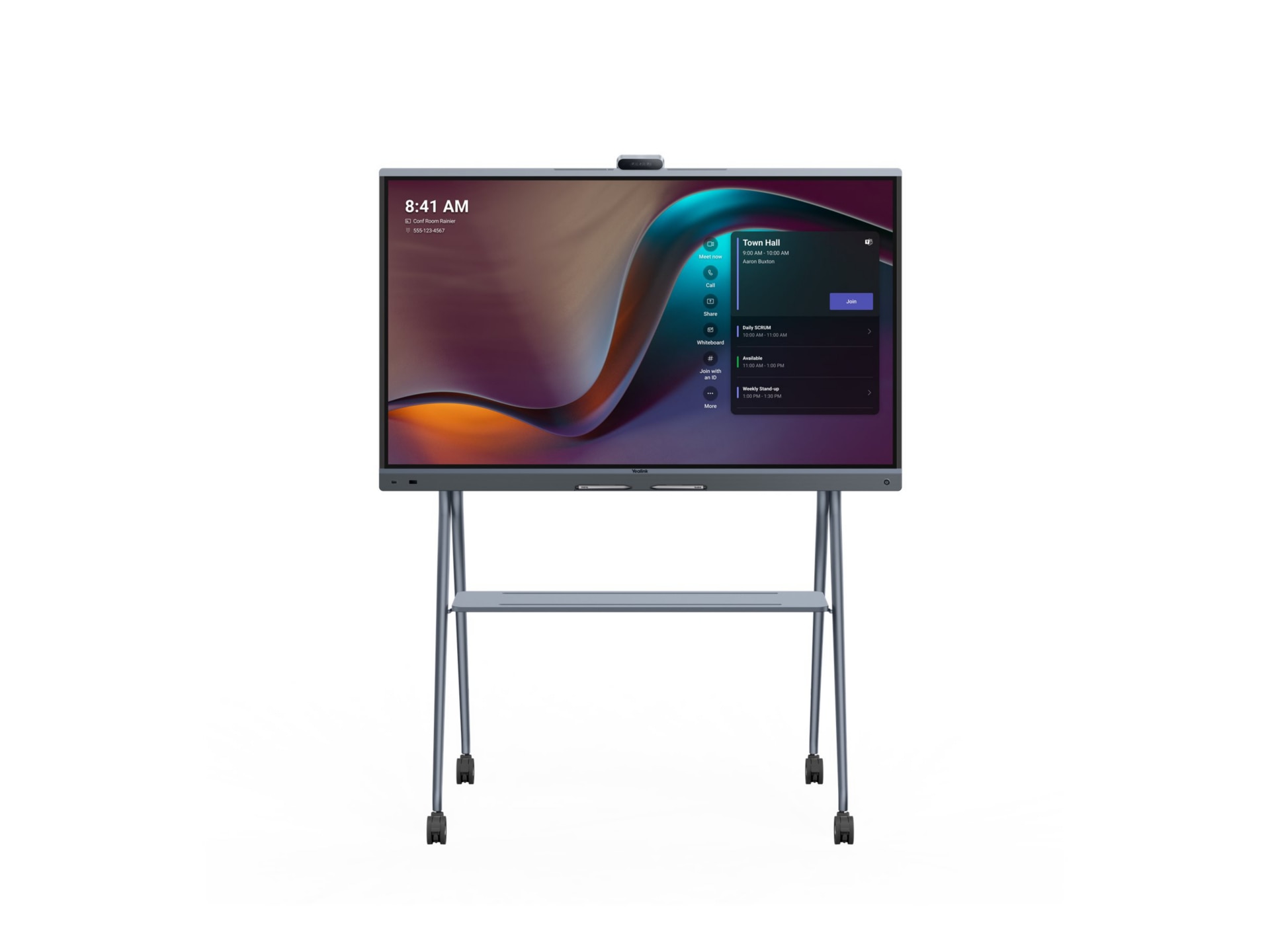 Yealink MeetingBoard 65 Pro 65" LED-backlit LCD display - 4K - for interact