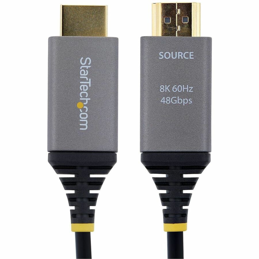 StarTech 65ft (19.8m) HDMI 2.1 Hybrid Active Optical Cable (AOC), CMP Plenu