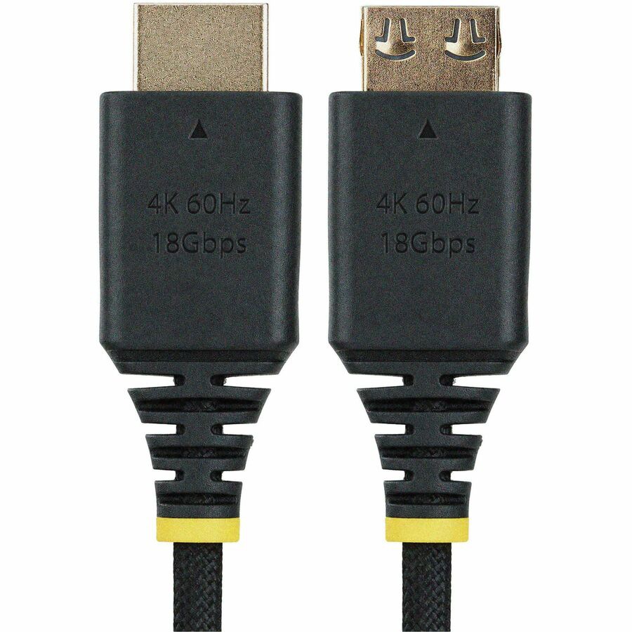 StarTech 6ft (1.8m) High Speed HDMI Cable with Gripping Connector, Ultra Fl