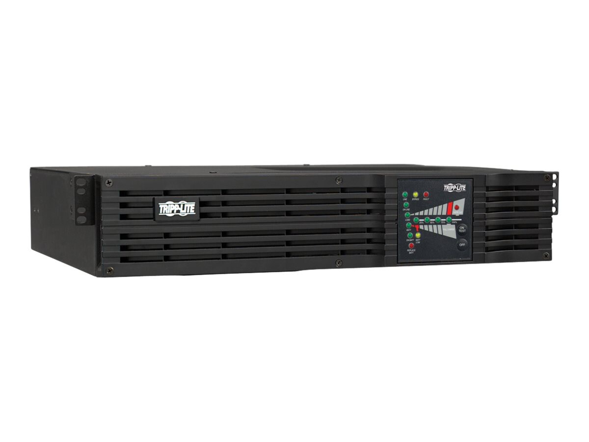 Tripp Lite UPS 1000VA 800W Smart Online Rackmount 100V-120V USB DB9 2URM