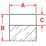 Brady B-427 - labels - matte - 250 pcs. - 1 in x 1.5 in
